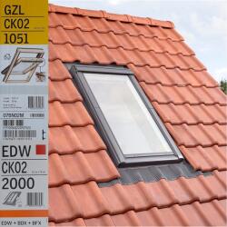 VELUX Fereastra VELUX GZL 55X78 1051 + Rama EDW 2000 (VELUX GZL CK02 1051 + EDW 2000)