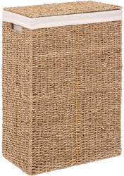 5five Simple Smart Cos de rufe 5Five din trestie impletita cu cadru metalic, 40L, maro (JJ-174759)