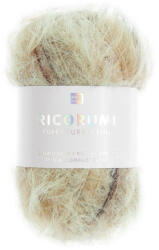 Rico Ricorumi Furry Furry Print - 003 Beige - szőrös fonalszál