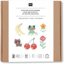 Rico Stick & Stitch - Pixel Art - hímzés csomag