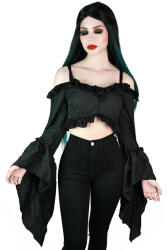 KILLSTAR női póló hosszú ujjakkal (top) KILLSTAR - Tessa Terror Sifon Top - KSRA003494