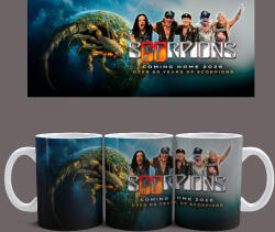  Scorpions Tour bögre (Fehér)