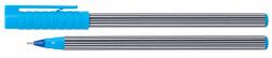  Pix fara mecanism, Strupy, cerneala pe baza de ulei, scriere fina, albastra, 0.7 mm (PY10198)