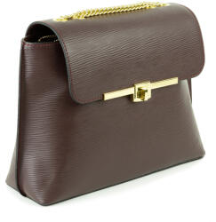 Manier Geanta piele marsala GF614