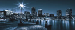 Consalnet Boston éjszaka poszter, fotótapéta (250 x 104 cm) (C1-283VEP)