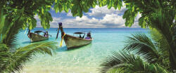 Consalnet Hawaii Beach poszter, fotótapéta (250 x 104 cm) (C1-225VEP)