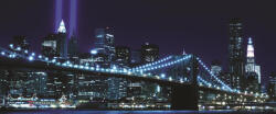 Consalnet Brooklyn Bridge poszter, fotótapéta (250 x 104 cm) (C1-232VEP)