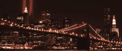 Consalnet Brooklyn Bridge poszter, fotótapéta (250 x 104 cm) (C1-233VEP)