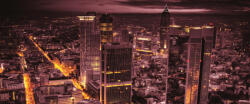 Consalnet View City Aerial of Frankfurt poszter, fotótapéta (250 x 104 cm) (C1-331VEP)