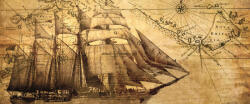 Consalnet Hajó poszter, fotótapéta (250 x 104 cm) (C1-022VEP)