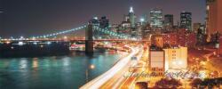 Consalnet Brooklyn Bridge poszter, fotótapéta (250 x 104 cm) (C1-8-019VEP)