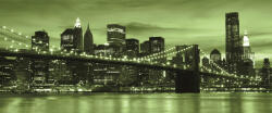 Consalnet Brooklyn Bridge poszter, fotótapéta (250 x 104 cm) (C1-227VEP)