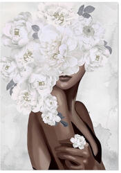 AdTrend Tablou decorativ oleografie pe panza Woman 70 x 100 cm (107458A)