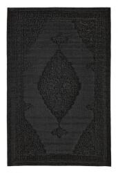 Bizzotto Covor polipropilena negru Delbar 150 cm x 210 cm (0607653deco) Covor