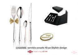 Inoxriv Set tacam Ottocento 48 piese în cutie lux (61111048) Tacam