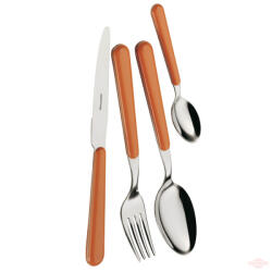 Inoxriv Set tacam Cinzia 24 ps. portocaliu (61375020) Tacam
