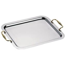 INOXRIV Tava cu maner aurit 35 cm ROMA (51312037) Tava