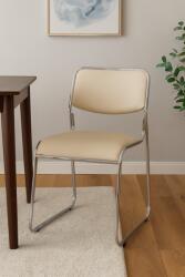 Unic Spot Scaun vizitator Eco, bej, 40x43x76 cm