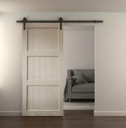 Unic Spot Usa glisanta tip hambar Country , alb, 213x96.5x3.5 cm