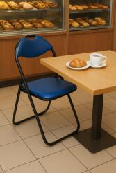 Unic Spot Scaun pliant Cordoba, albastru, 38.5x43x79 cm