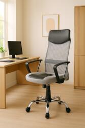 Unic Spot Scaun de birou directorial Danas, gri, 62x59x109-119 cm,