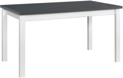 Unic Spot Masa extensibila living/bucatarie Bali 4, alb/gri, 92x160/200 cm, UnicSpot