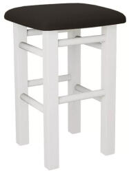 Unic Spot Taburet bucatarie Remix, alb/negru, 31xH47 cm, UnicSpot