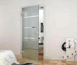 Unic Spot Set usa sticla batanta cu design, sablat cu design, 83.4x197.2x0.8 cm, fara toc