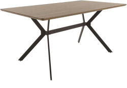 Unic Spot Masa dining Rejka, cireş si negru, 150x90x75 cm