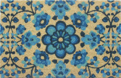 Unic Spot Covoras intrare Flower Power design Albastru, 40x60 cm Pres