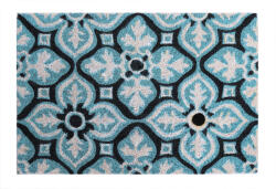 Unic Spot Covoras intrare Koko design Floare albastra, 40x60 cm Covor