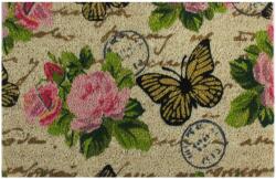 Unic Spot Covoras intrare Flower Power design Fluturi, 40x60 cm Covor