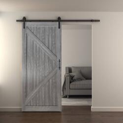 Unic Spot Set usa glisanta tip hambar, gri, 213x96.5x3.5 cm