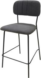Unic Spot Scaun bar Nero, Gri, 47x51x89 cm