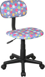 Unic Spot Scaun de birou copii Candy, multicolor, 40.5x38xh70.5-80.5 cm