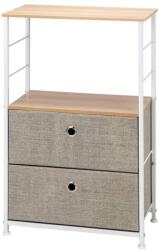 Unic Spot Etajera Alnon, alb, 55x30x85 cm Raft