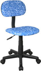 Unic Spot Scaun de birou copii Bubble, albastru, 40.5x38xh70.5-80.5 cm