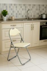 Unic Spot Scaun pliant Cordoba, bej, 38.5x43x79 cm