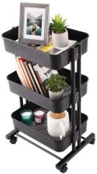 Unic Spot Carucior multifunctional Dobby, negru, 45x37x77 cm