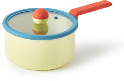 Neoflam Cratiță pentru sosuri Danish, 18 cm - 2 L, cu capac din sticlă (EK-DG-S18)