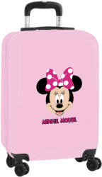 SAFTA Troler Minnie Mouse cu carcasa rigida, 34x55x20 cm Valiza