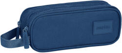 SAFTA Penar Safta Basic Navy Blue cu 2 compartimente, 21x8x6 cm Penar