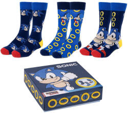 Cerda Set 3 perechi sosete Sonic, 35/41