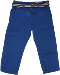 MAYORAL Pantaloni albastri din doc si curea textila (4525), 9 ani / 135 cm