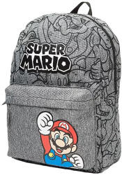 Difuzed Rucsac Super Mario cu buzunar frontal, 32x25x10 cm