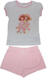 Mayoral Pijama cu tricou si pantaloni scurti (3737), alb/roz, Mayoral, 116 cm / 6 ani
