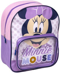 Cerda Rucsac Minnie Mouse cu buzunar transparent, 25x30x12 cm