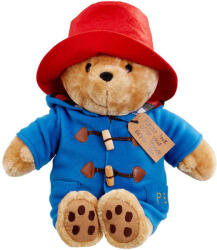 Rainbow Designs Jucarie de plus ursuletul Paddington cu haina albastra, asezat, 30 cm