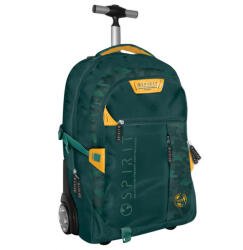 Spirit Troler Spirit Pattern, Verde / Galben, 55x35x25 cm Valiza