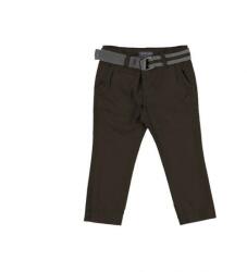 MAYORAL Pantaloni maro din doc si curea textila (4533), 6 ani / 116 cm